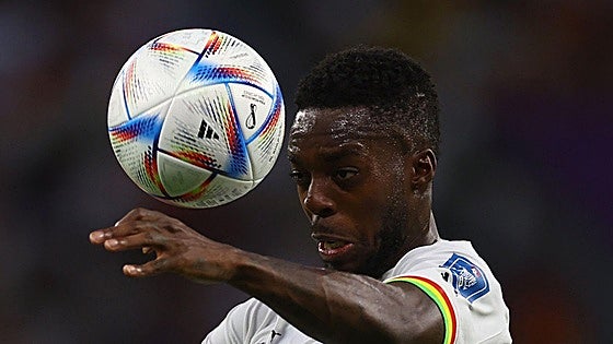 Iñaki Williams marca con Ghana, que lidera su grupo para el Mundial