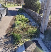 Imagen de la arqueta donde el joven de Santurtzi sufrió el accidente.