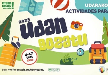 Vitoria ofrece 2.400 plazas en colonias y actividades de verano para menores de 4 a 17 años