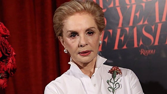 Carolina Herrera, de 86 años, desvela el secreto de su 'eterna juventud'