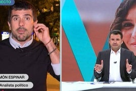 El divertido vacile de Iñaki López a Ramón Espinar: «Parece Fraga andando...»