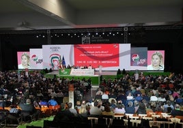La Asamblea General está reunida este sábado y domingo en el frontón Atano III de San Sebastián.