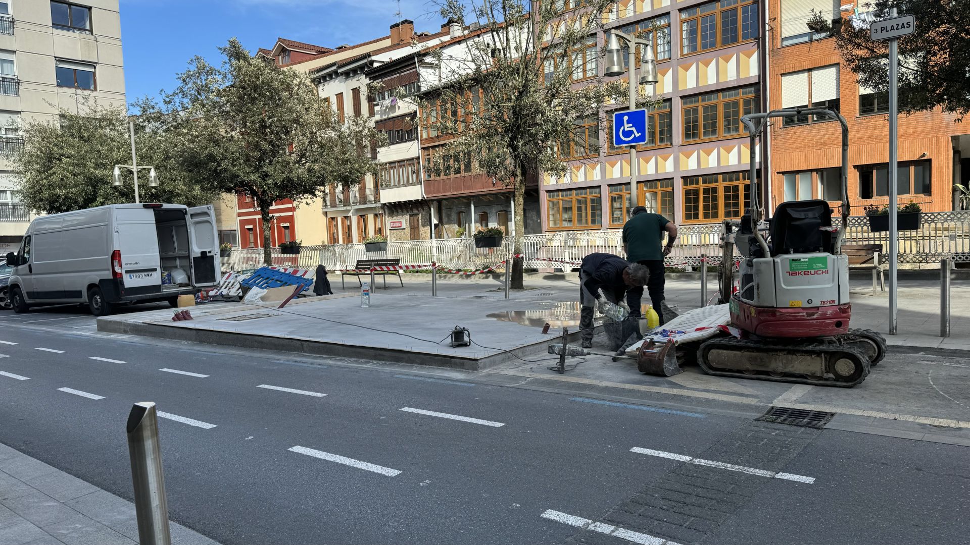 Durango habilitará este mes un aparcamiento para 24 bicicletas en San Agustinalde