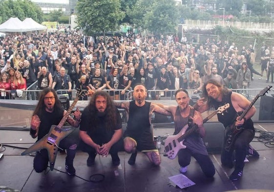 Concierto de Empire of Disease en la última edición, que en dos días reunió a casi 3.000 personas.