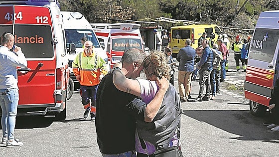 Tragedia en la minería asturiana: «¡No puedo seguir! Me quiero morir con él»