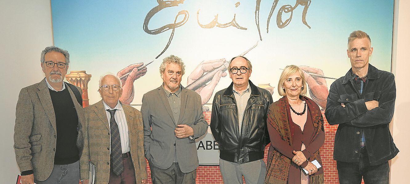 Alex Oviedo, José Ramón Blanco, Seve Calleja, Iñaki López de Aguileta, Alicia Fernández y Garikoitz Fraga. 