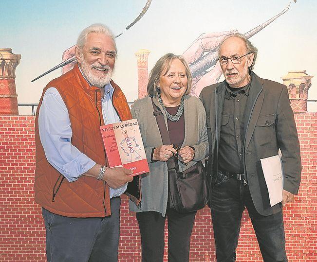 Marino Montero, Sol Agirre y José Ibarrola.