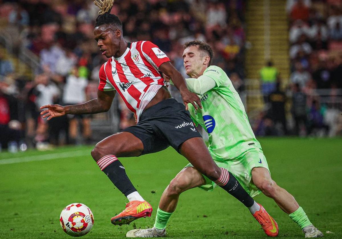 Los clubes con los que el Athletic tendrá que luchar para que no se lleven a Nico