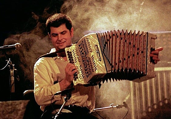 Kepa Junkera, en una fotografía de 1998.