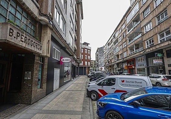 Una de las vías con nombre de mujer, Berta Perogordo.