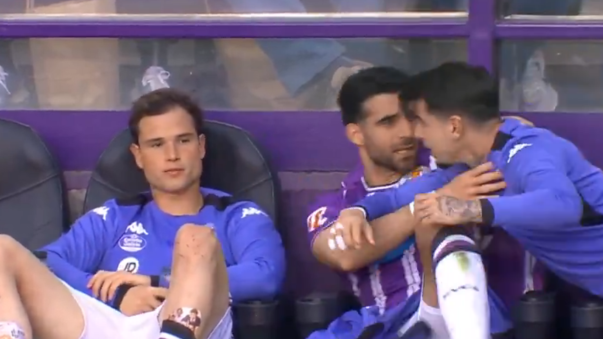 Valladolid Fight: Luis Pérez & Latasa Bench Altercation