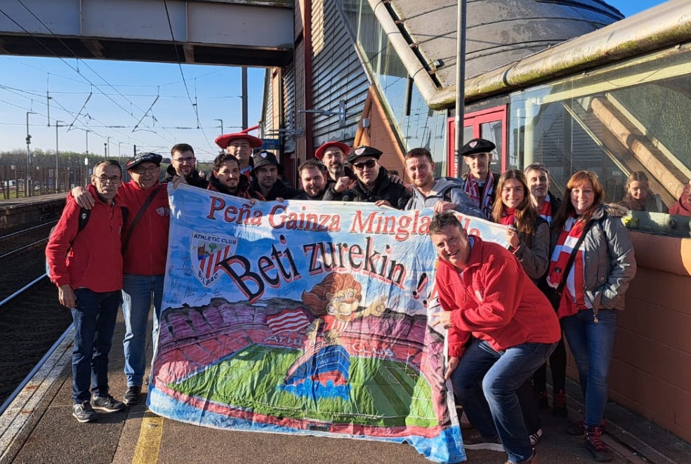 Las imágenes de los athleticzales en Glasgow