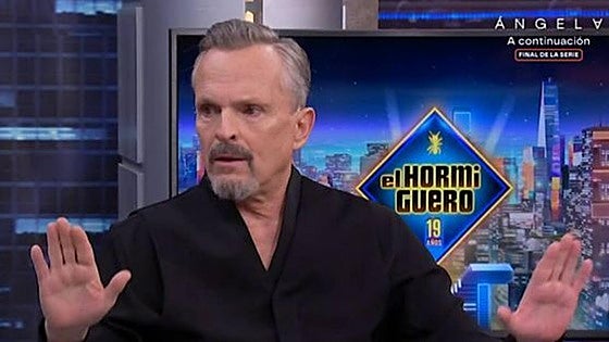 Miguel Bosé se confiesa: «Tenía que quitarme mucha tontería de encima»