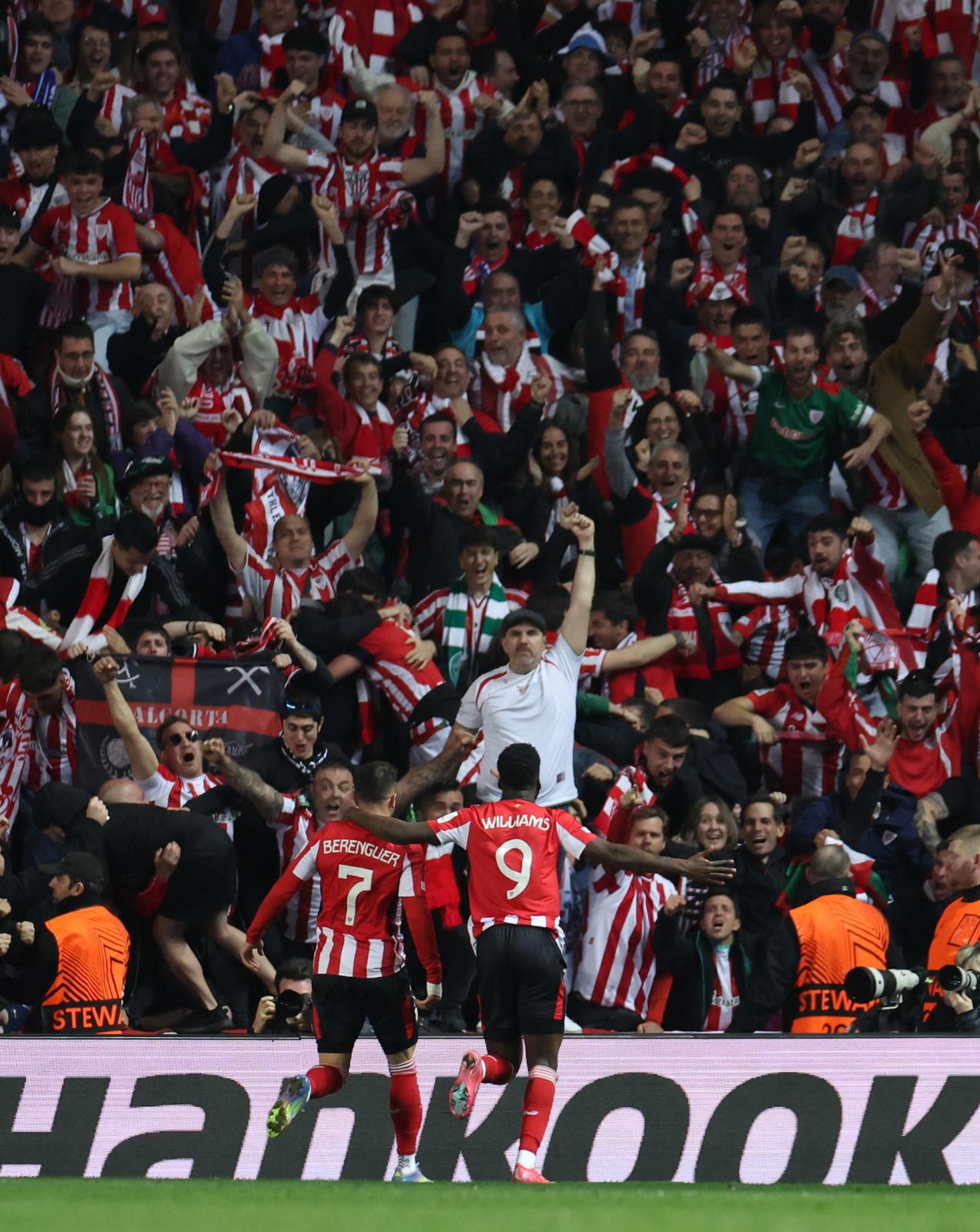 Las imágenes de los athleticzales en Glasgow