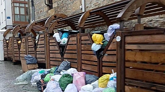 La Cuadrilla de Gorbeialdea expedienta de nuevo a la empresa de recogida de residuos