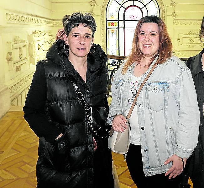 Leire Ugarritza y Lorena Mirón.