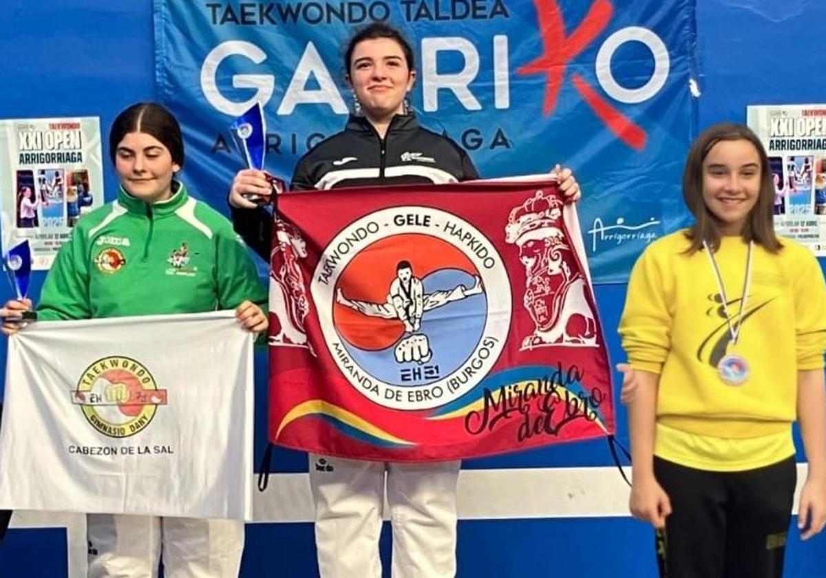 La taekwondoka Maider Díaz se lleva la medalla de oro en Arrigorriaga