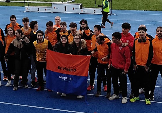 Álvaro Terrados defendió al club de Briviesca.