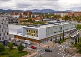 Instalaciones del colegio Aldaialde, inaugurado este curso.