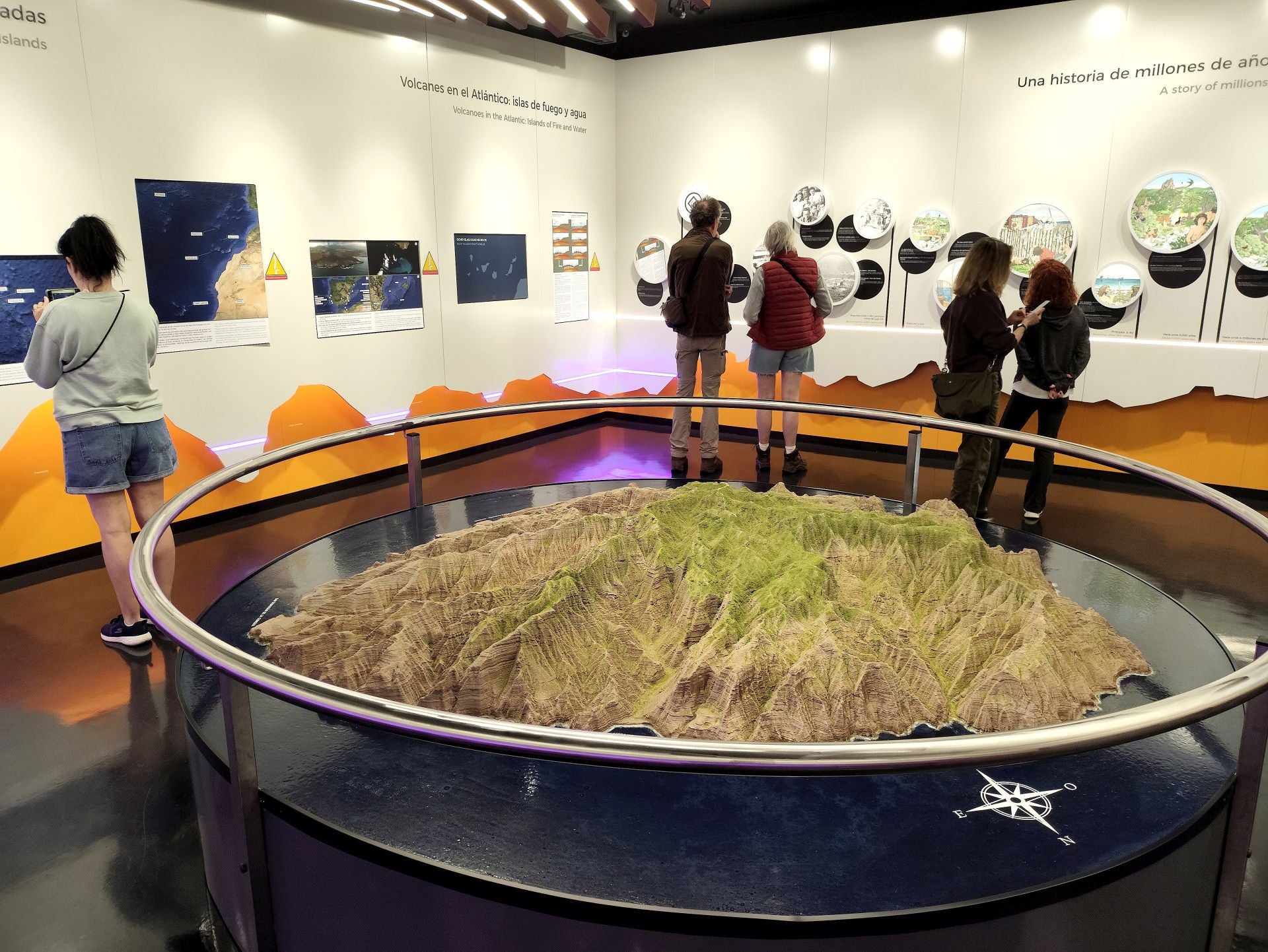 El centro de visitantes Juego de Bolas.