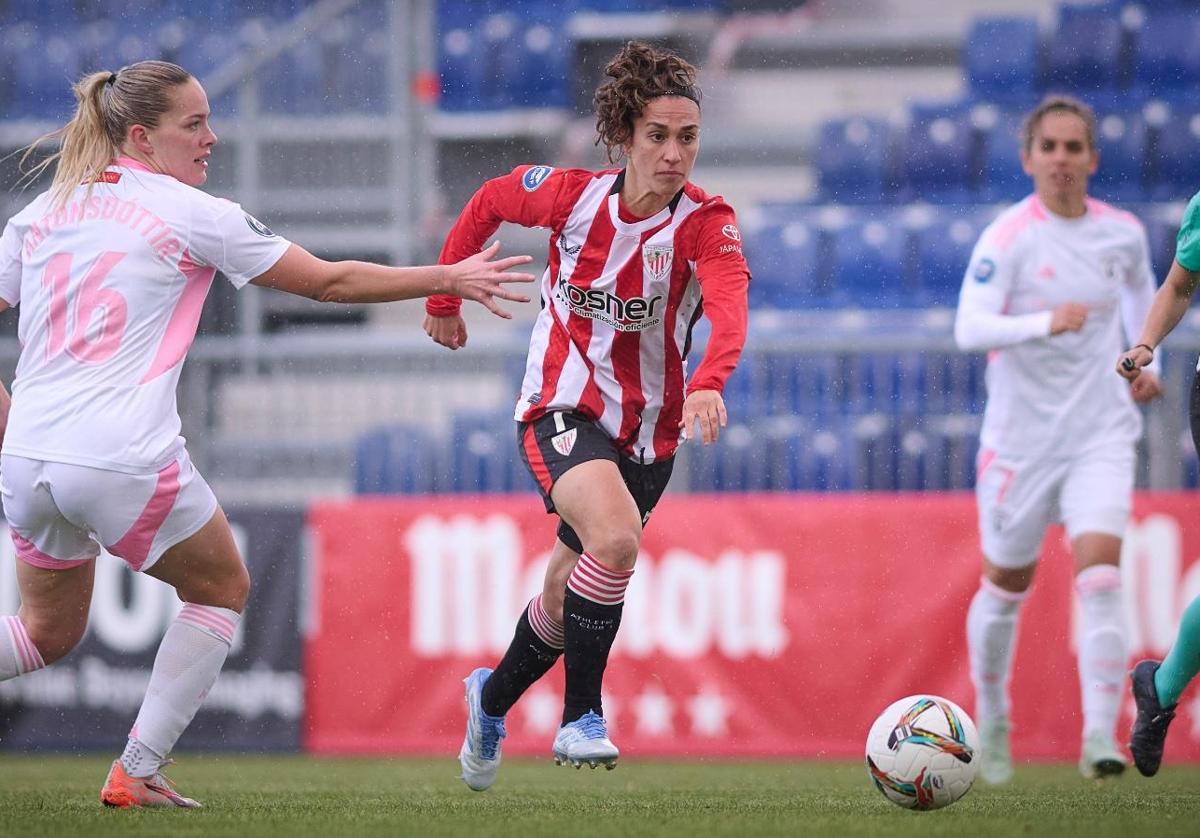 Un lance del partido