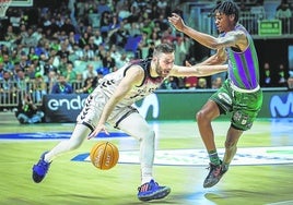 Kullamae, que ha perdido protagonismo hace semanas en el Bilbao Basket, jugó más de 25 minutos en Málaga.