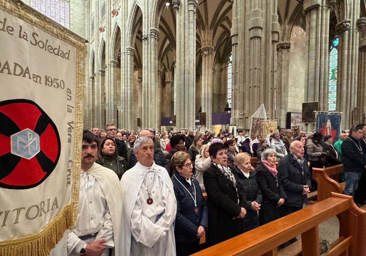 La catedral de María Inmaculada ha sido escenario de la misa.