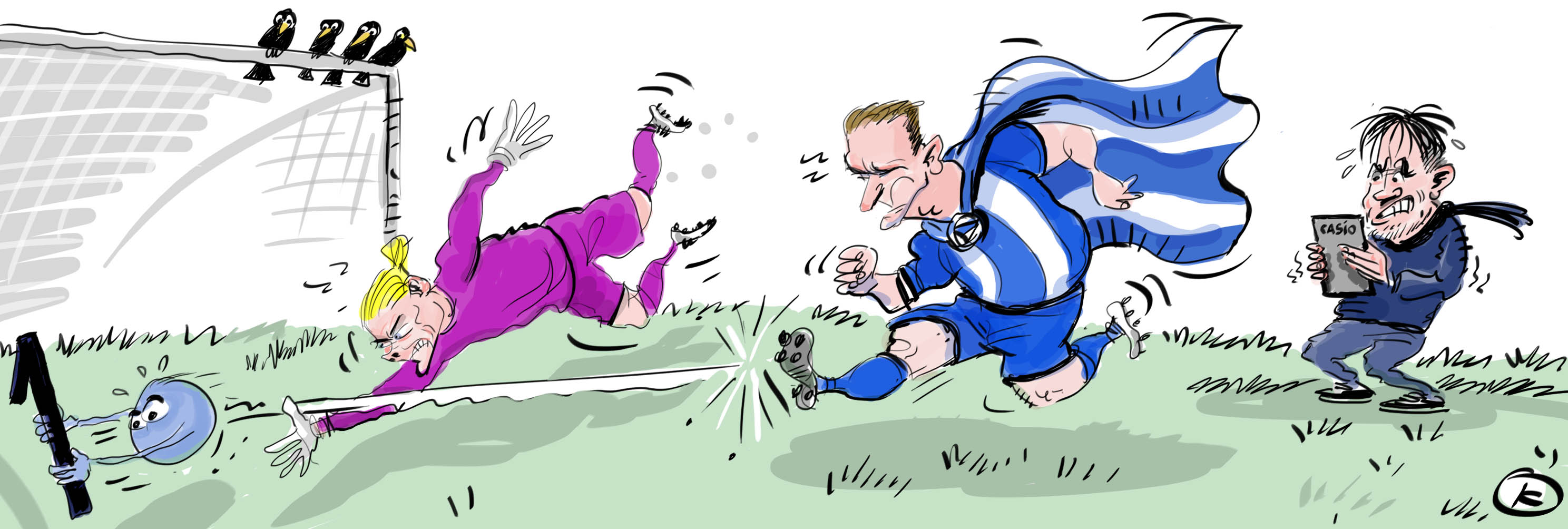 La viñeta de Cerrajería sobre el empate del Alavés en Sevilla
