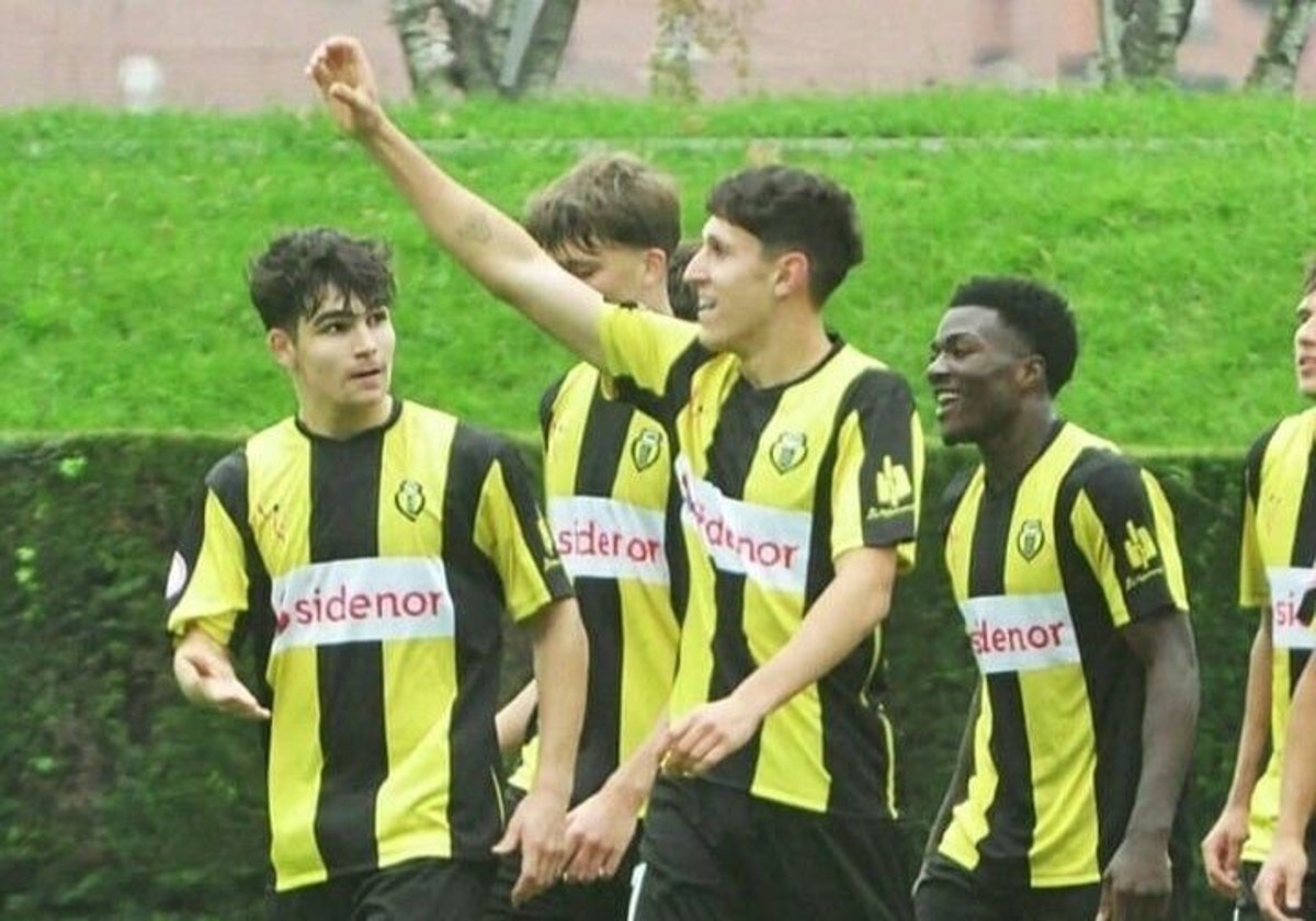 Marcos Goñi, un goleador de récord en el Basconia