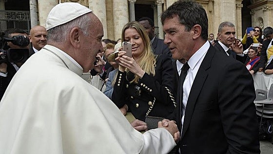 Del saludo de Antonio Banderas al encuentro con DiCaprio: el Papa Francisco y las celebrities