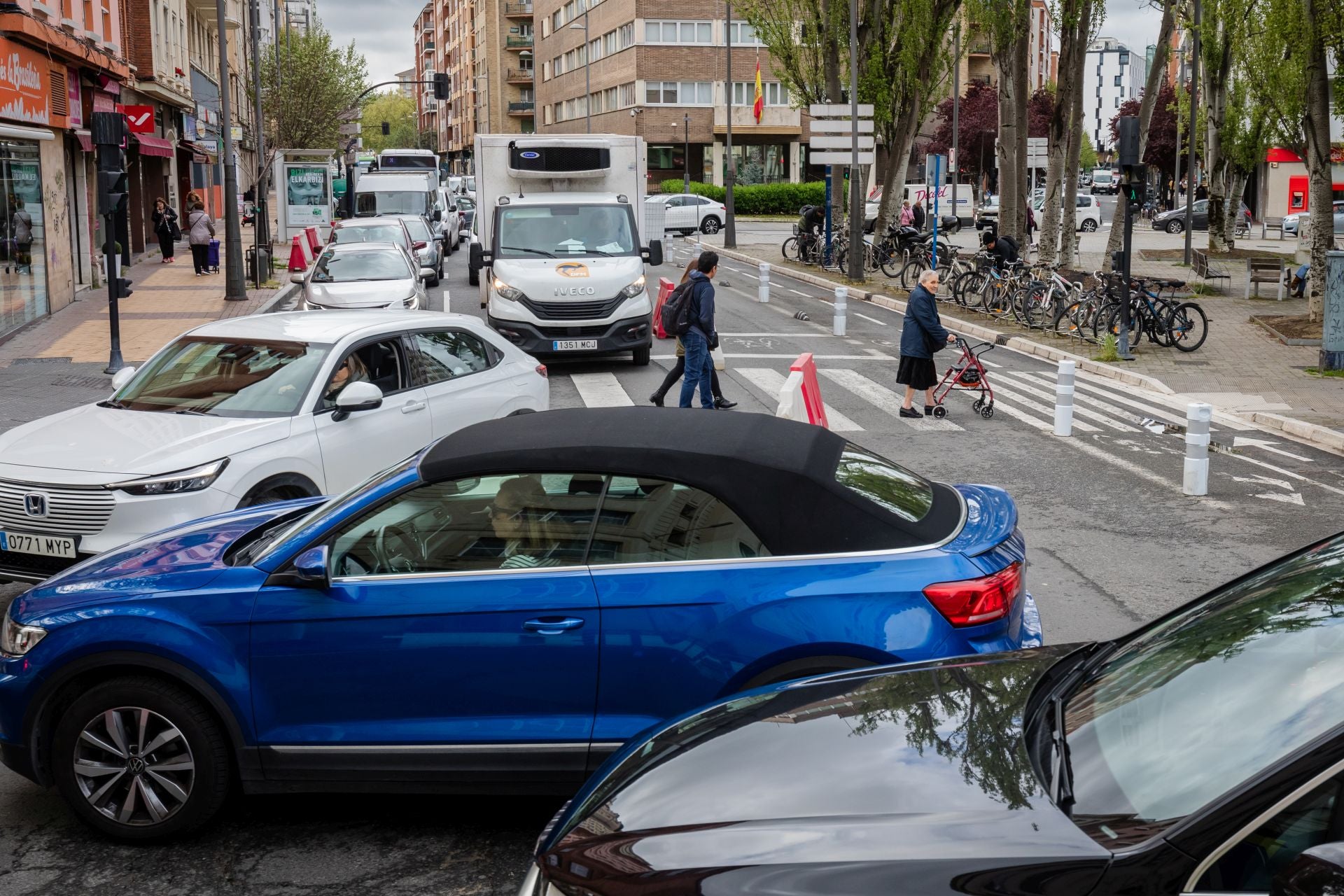 Las imágenes de los nuevos cortes en Los Herrán