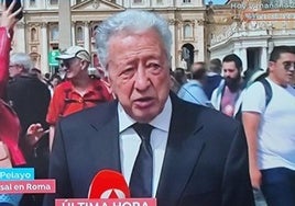 Las lágrimas del corresponsal de Antena 3 en el Vaticano al hablar del Papa Francisco