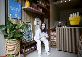 Luz Mila, la colombiana que ha abierto un templo del café en el centro de Bilbao para honrar sus raíces