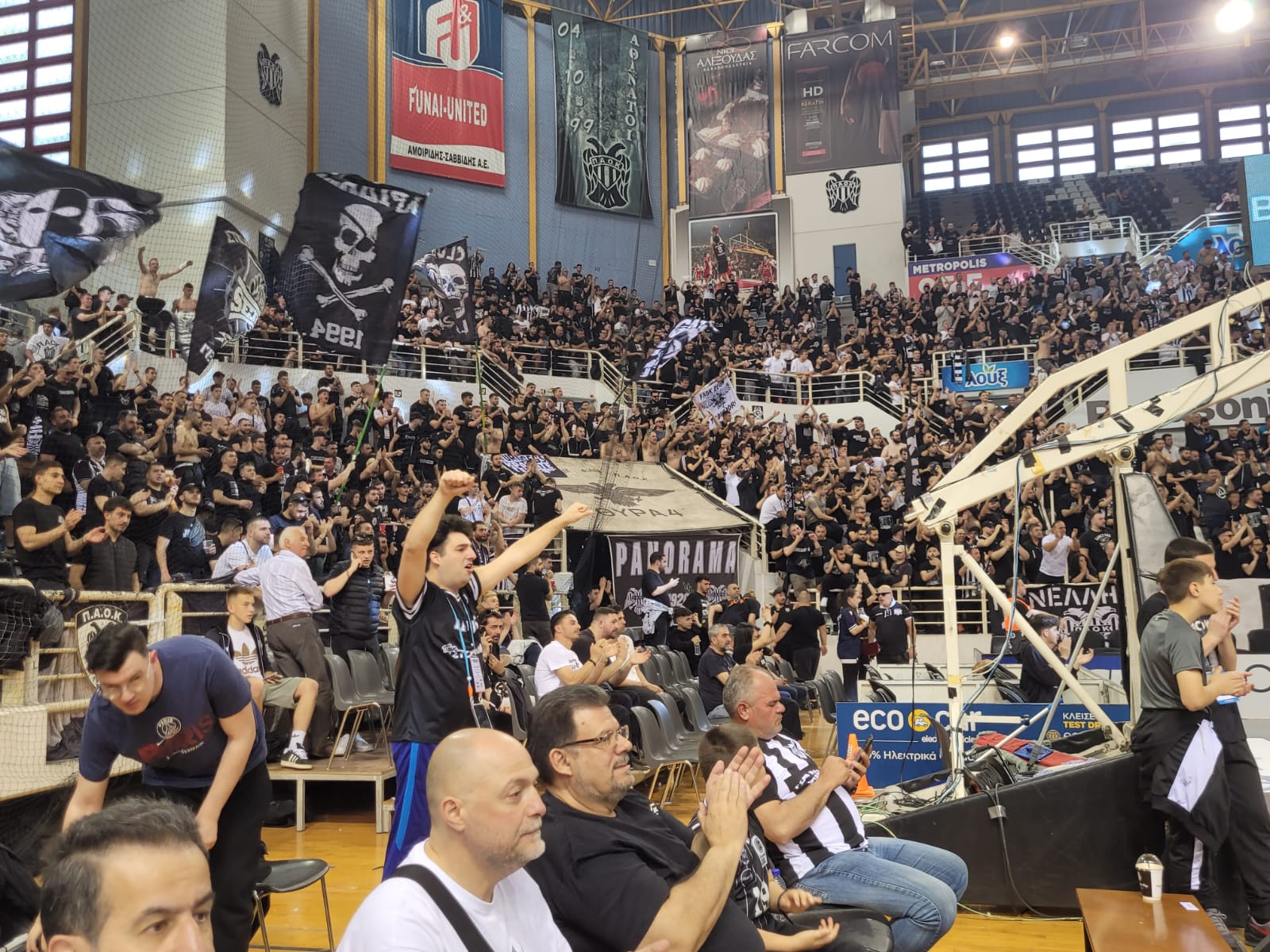 En imágenes la final de la Europe Cup, PAOK-Bilbao Basket