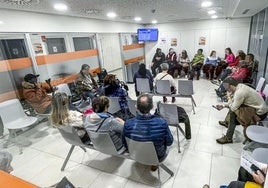 Sala de espera de Urgencias de Traumatología en Txagorritxu.
