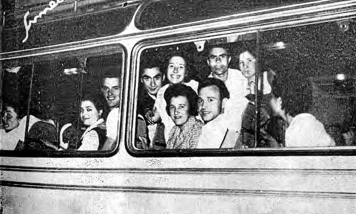 Uno de los autobuses de 1965.