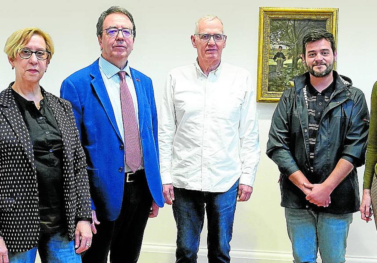 Miriam Alzuri, Fernando Galván Reula, Loyola Martínez, Jon Ander Tomás, Marta Mercadal y Mertxe Arrillaga.