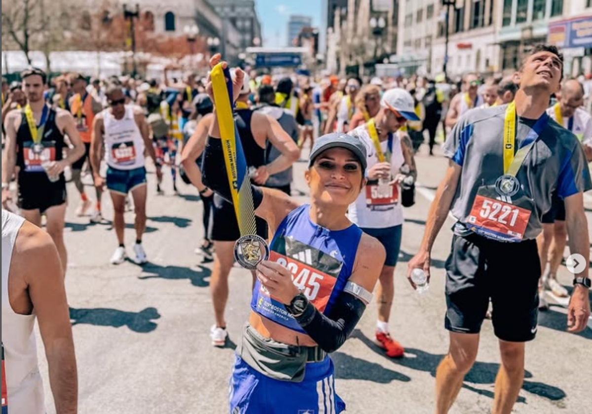 Las lágrimas de Verdeliss en el maratón de Boston