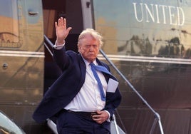 El presidente de Estados Unidos, Donald Trump.
