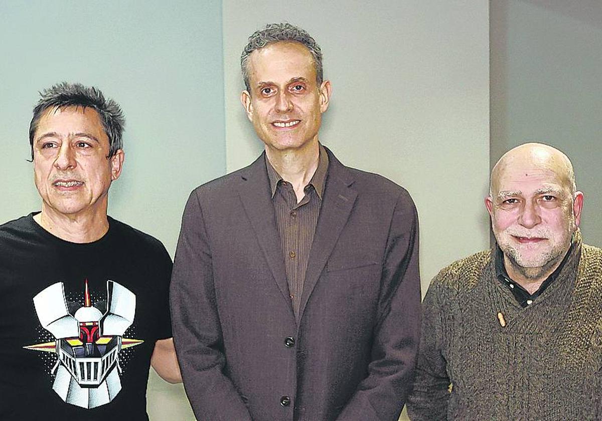Gorka Reino, Jeb Patton y Carlos Gracia 'Tato'.