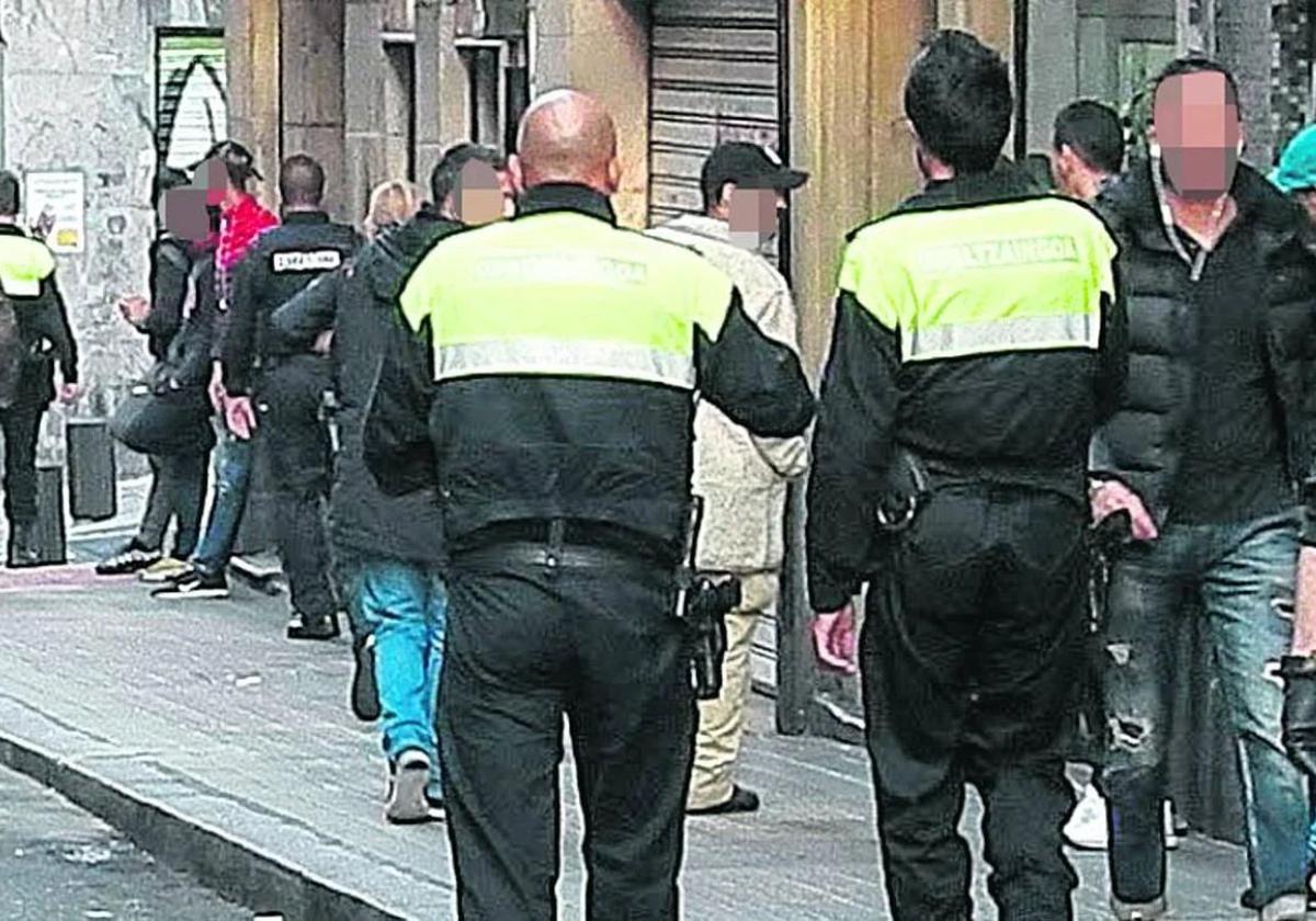 Un policía de Bilbao sufre fractura maxilofacial por el cabezazo de un multirreincidente
