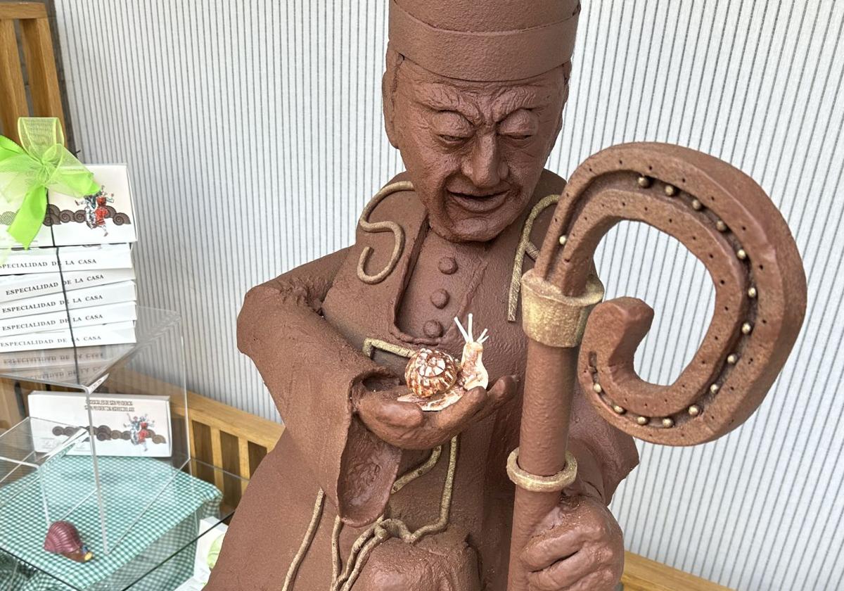 50 kilos de San Prudencio de chocolate