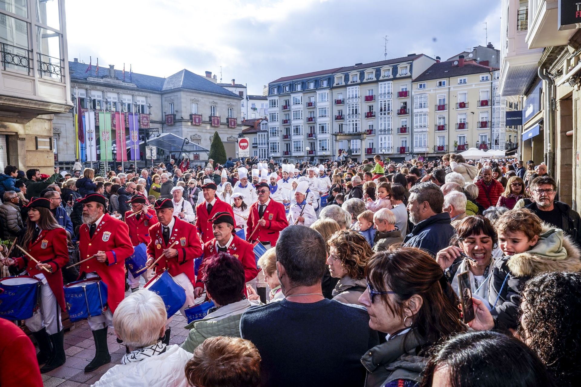 Las mejores imágenes de la Tamborrada vespertina