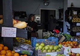 Los establecimientos se quedaron a oscuras.