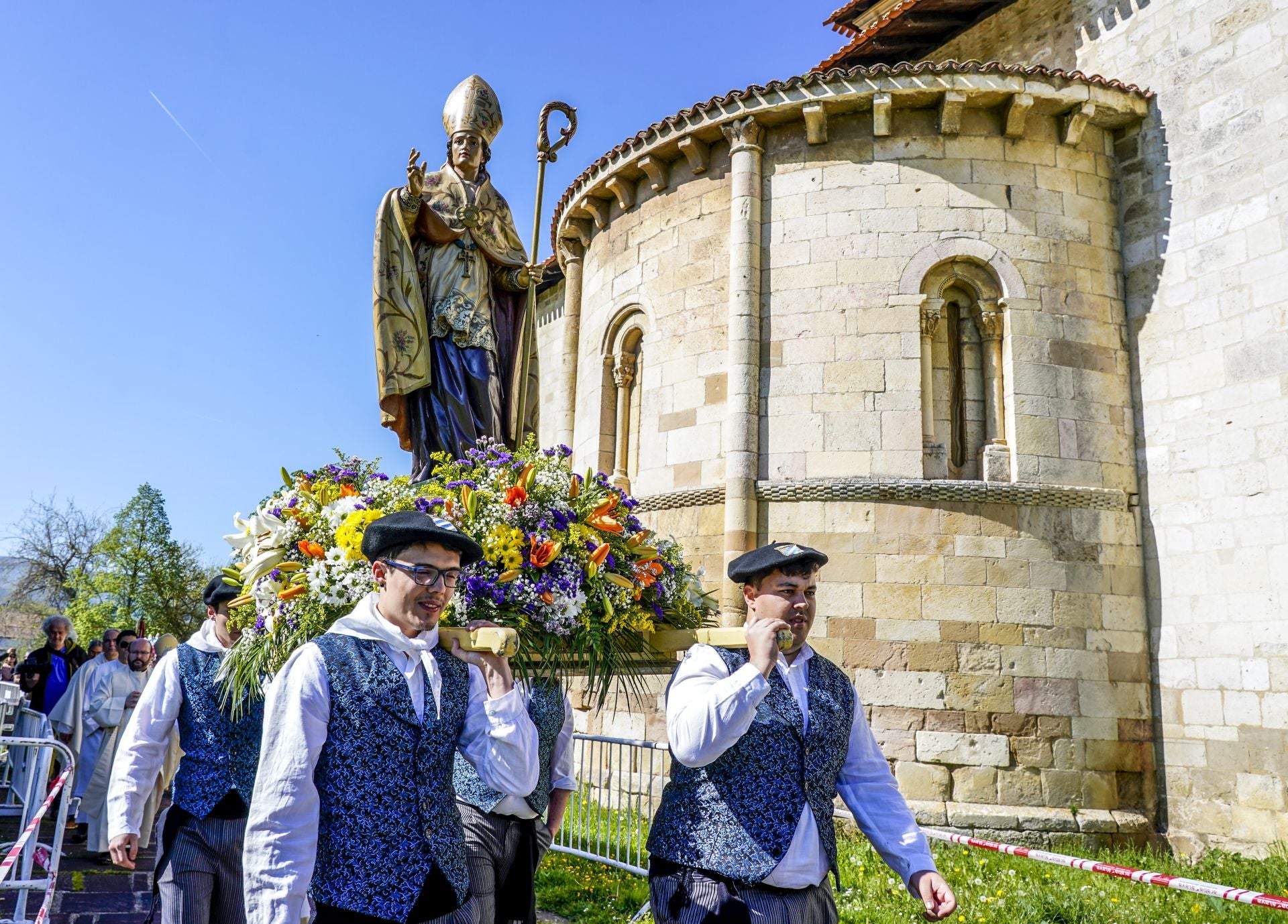 Las imágenes de la celebración de San Prudencio en Armentia