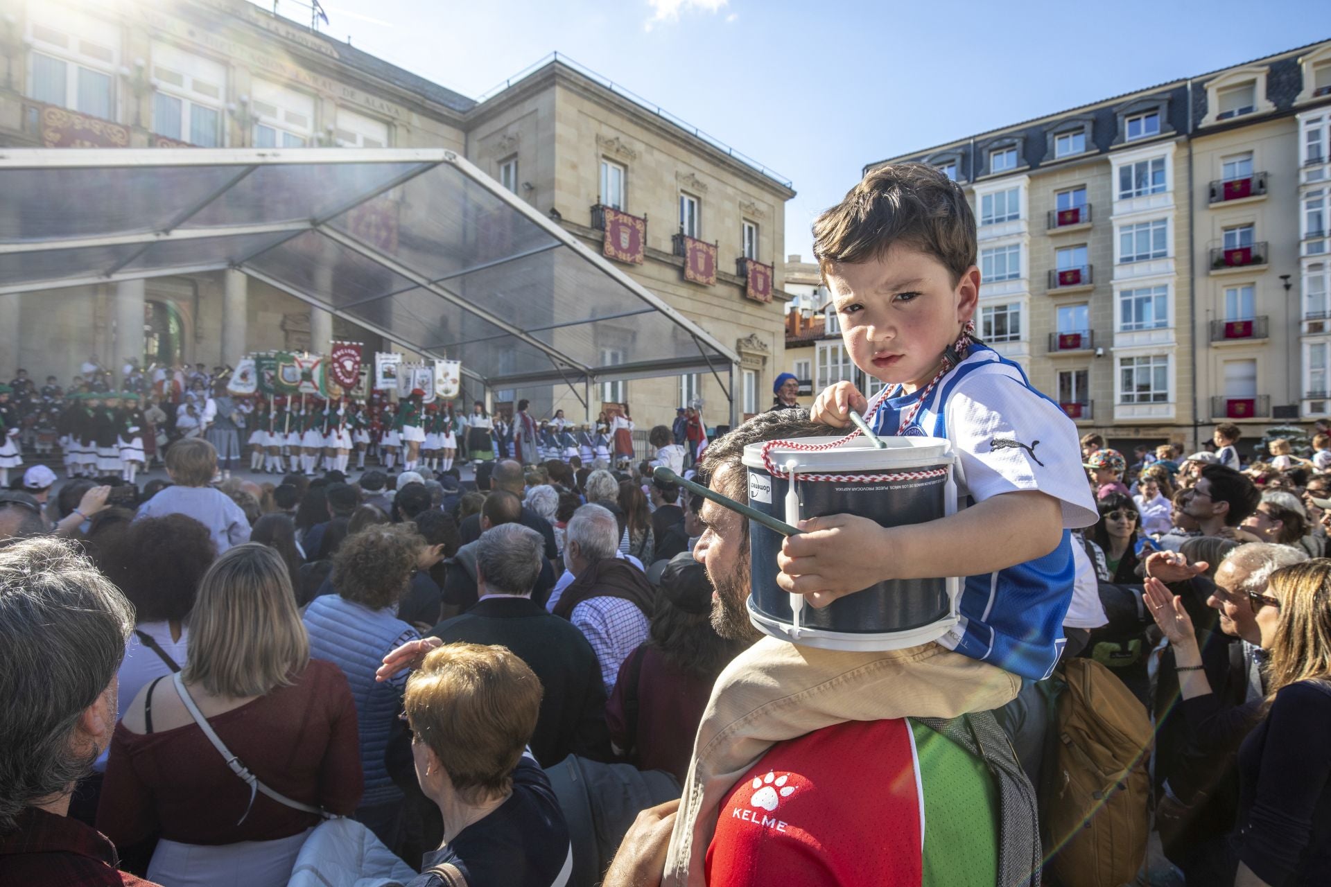 La tamborrada txiki en imágenes