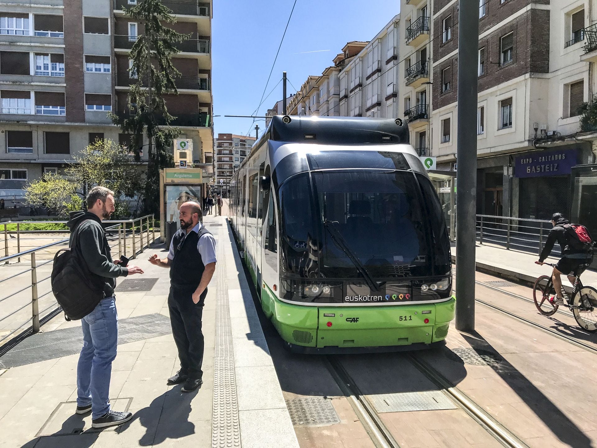 Las imágenes del apagón en Vitoria
