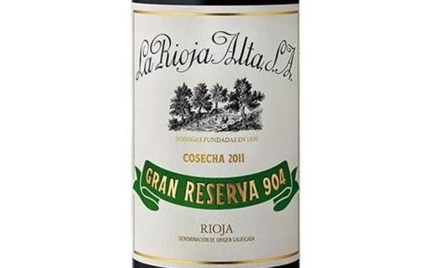 Gran Reserva 904 de 2015 de La Rioja Alta.