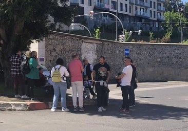 Hospital de Basurto: «Hemos tenido que bajar a seis personas con una grúa»