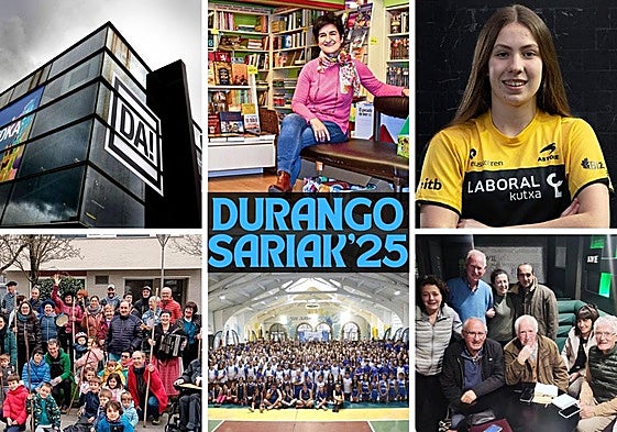 Durangoko Azoka, la librera Asun López, la puntista Helena Barrenetxea, la asociación de vecinos Herria, el Tabirako Baqué y la asociación artística del Duranguesado recibirán los premios.